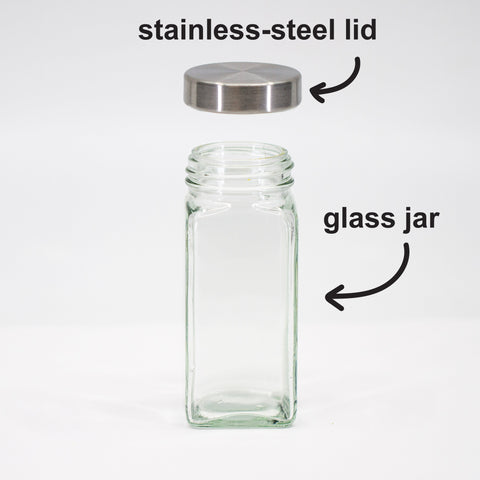 12 Pack - Empty French Glass Jars