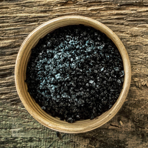 Hawaiian Black Lava Salt (Medium Grain)