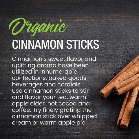 Organic Cinnamon Sticks