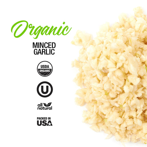 Organic Minced Garlic