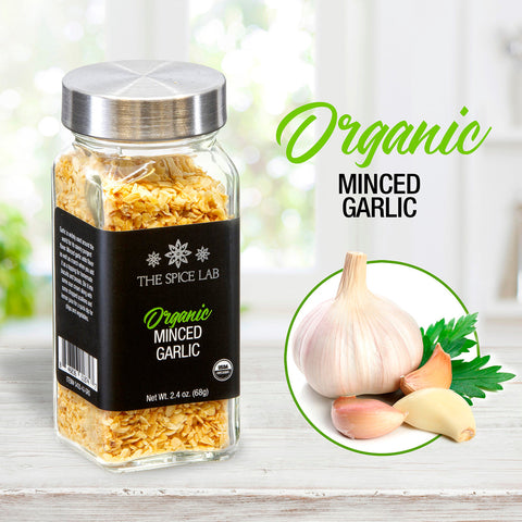 Organic Minced Garlic