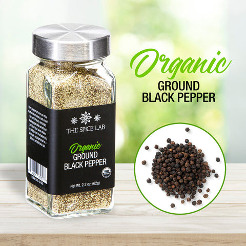 Organic Ground Black Pepper