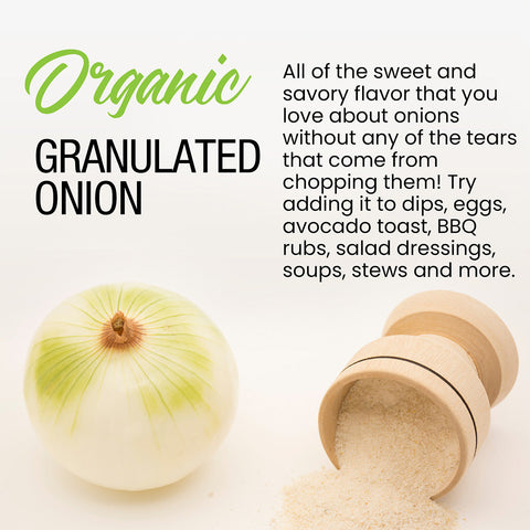 Organic Granulated Onion