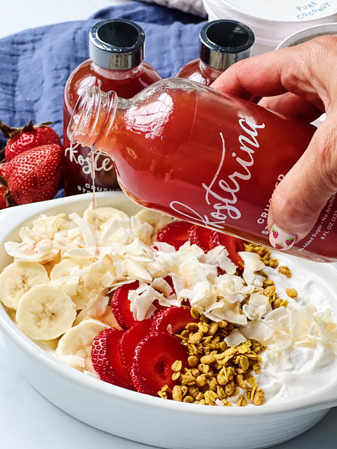 Crushed Strawberry Vinegar