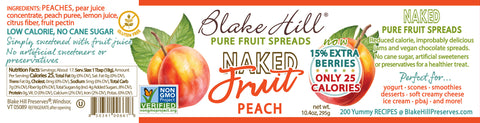 Naked Peach Spread