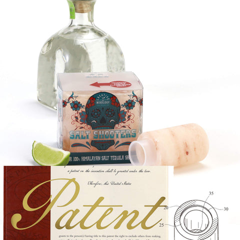 Himalayan Salt Tequila Shooters - 8 Pack (2 Sets of 4 Shot Glasses)