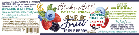 NEW Naked Triple Berry Spread
