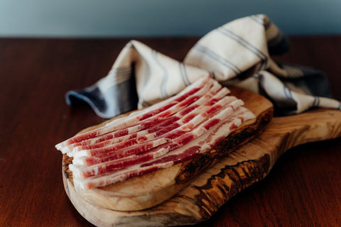 Sliced Fresh Side Pork Bacon (DIY Bacon) - 1 lb.