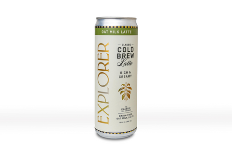 Cold Brew Oat Latte | Choose Your Caffeine Level | Rich & Creamy 12-Pack