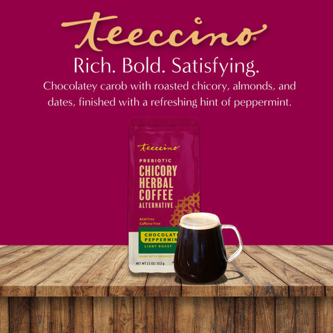 Chocolate Peppermint Chicory Herbal Coffee