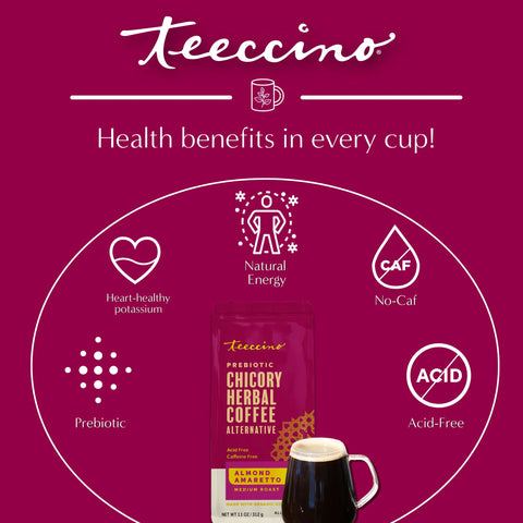 Almond Amaretto Chicory Herbal Coffee