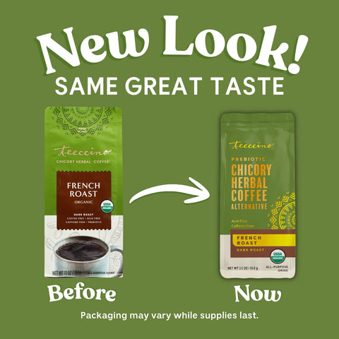 French Roast Chicory Herbal Coffee