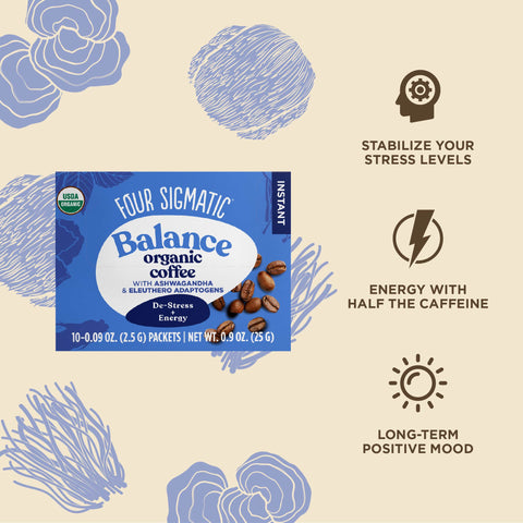 Calm Instant Coffee, Packets