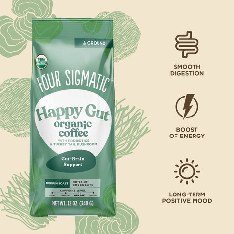 Gut Health Ground Coffee - Medium
