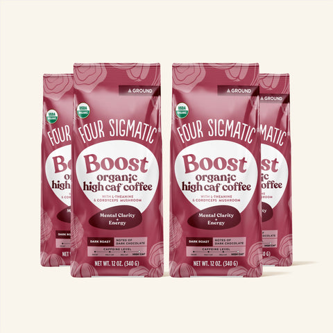 Boost High Caf Ground Coffee Bag