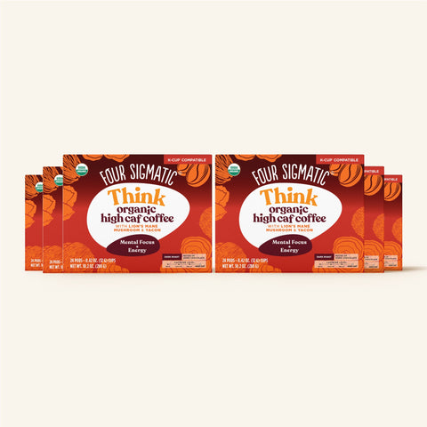 Think High Caf Coffee Pods Box- 24 count