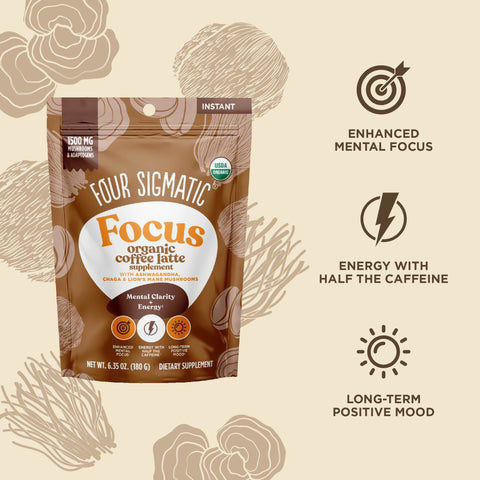 Focus Organic Coffee Latte