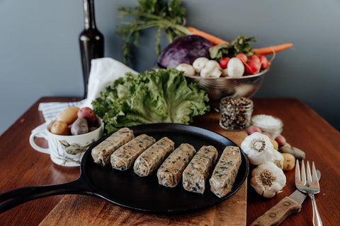 Chicken Feta/Spinach Sausage Links - (5-6 links) 1 lb. pkg