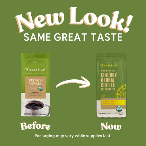 French Vanilla Chicory Herbal Coffee