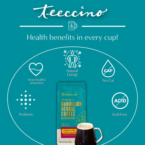 Dandelion Vanilla Nut Herbal Coffee