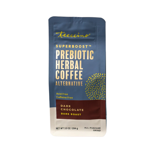 Dark Chocolate Prebiotic SuperBoost Herbal Coffee