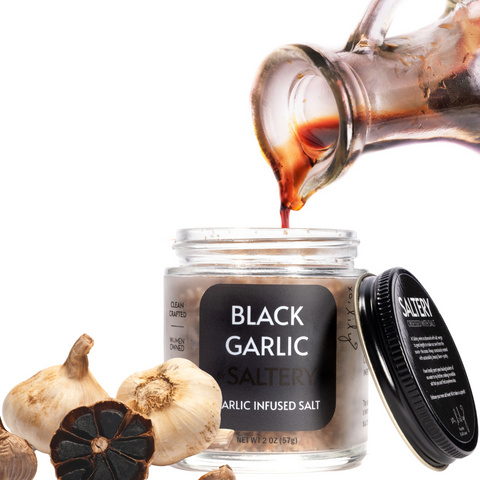 Black Garlic | Infused Seasoning Salt