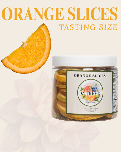 Tasting Size - Freeze-Dried Orange Slices