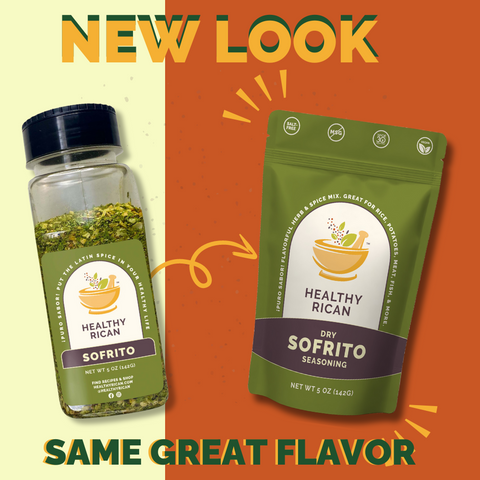 Dry Sofrito Seasoning Resealable Bag