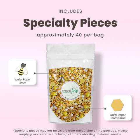 Honey Bee Sprinkle Mix