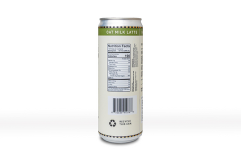 Cold Brew Oat Latte | Choose Your Caffeine Level | Rich & Creamy 12-Pack