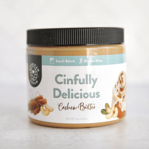 Gluten-Free Cinfully Delicious Cashew Butter