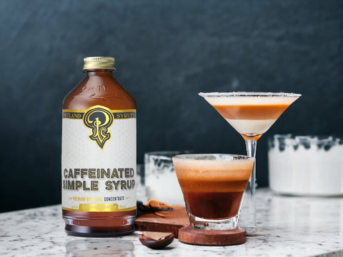 Caffeinated Simple Syrup two-pack