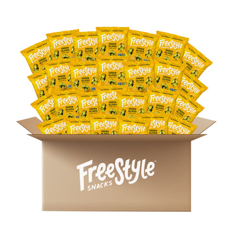 Freestyle Snacks Green Lemon Garlic 1.1oz/120ct BULK