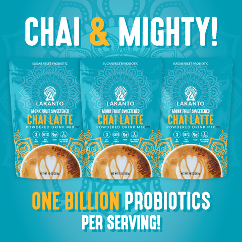 Monk Fruit Sweetened Chai Latte Drink Mix