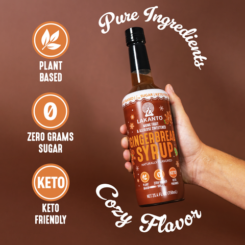 Lakanto Gingerbread Simple Syrup 25.4 oz