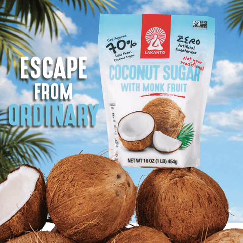 Lakanto Coconut Sugar with Monkfruit 16oz