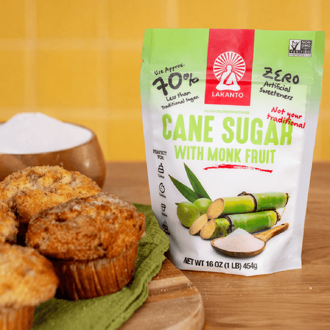 Cane Sugar with Monk Fruit 16oz