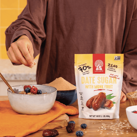 Date Sugar with Monk Fruit 16oz