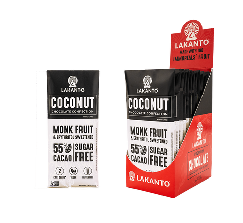 Coconut Sugar-Free Chocolate Bars