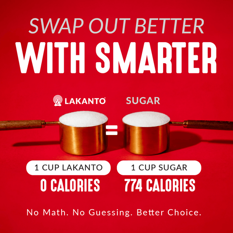 Classic Monkfruit Sweetener with Allulose - White Sugar Replacement