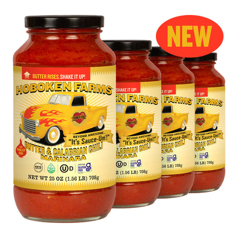 Hoboken Farms Butter & Calabrian Chili Marinara Sauce 4 Pack