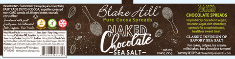 Naked Chocolate Sea Salt Spread