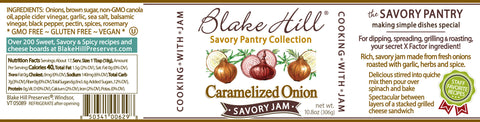 Caramelized Onion Savory Jam