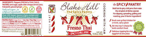 Fresno & Thai Spicy Chili Jam