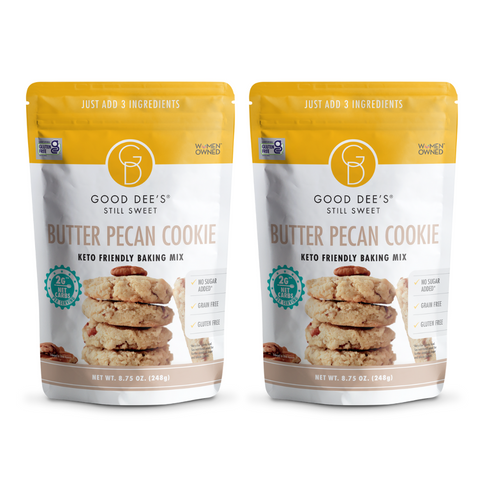 Butter Pecan Keto Cookie Mix - Gluten Free and No Added Sugar