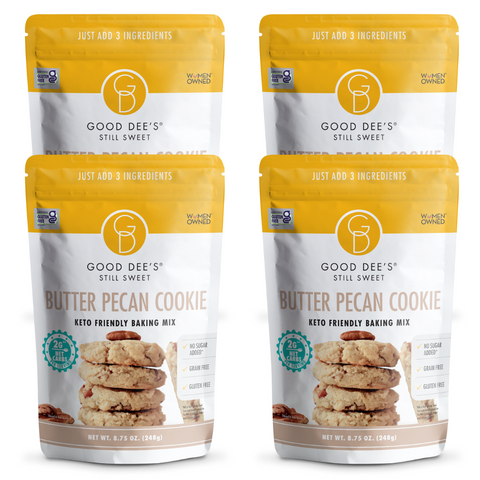 Butter Pecan Keto Cookie Mix - Gluten Free and No Added Sugar