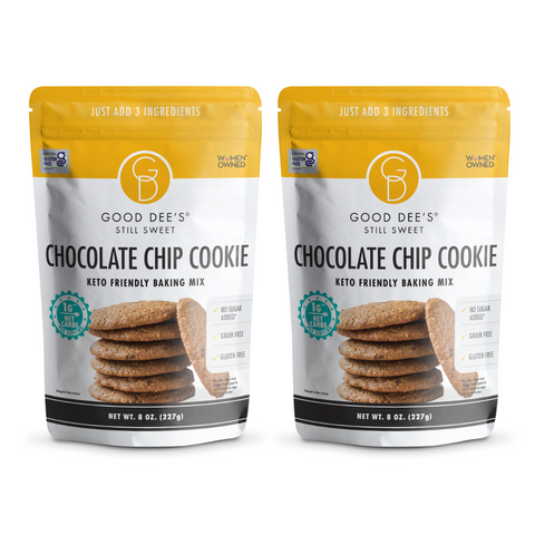 Chocolate Chip Keto Cookie Mix - Gluten Free and No Added Sugar