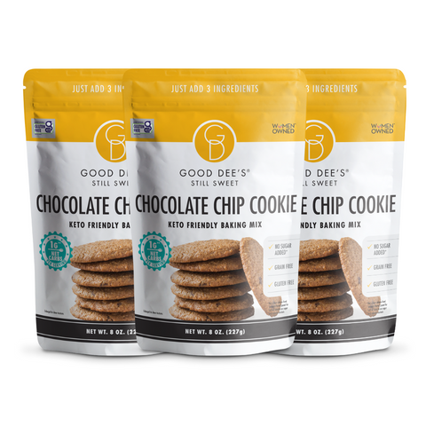 Chocolate Chip Keto Cookie Mix - Gluten Free and No Added Sugar