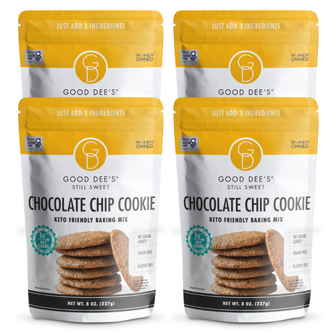 Chocolate Chip Keto Cookie Mix - Gluten Free and No Added Sugar