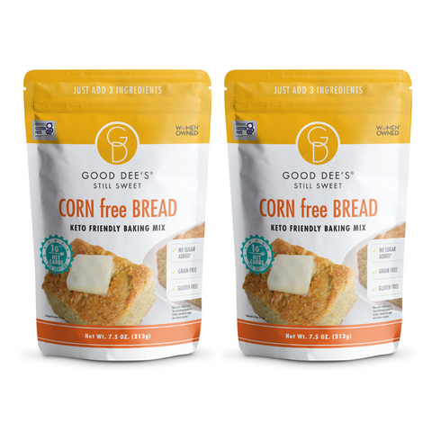 BACK IN STOCK! Corn (free) Keto Bread Mix - Gluten Free and No Added Sugar